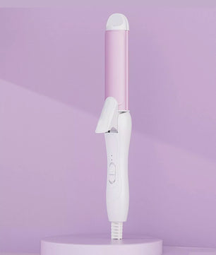 2-in-1 Rotating Hair Curling Iron