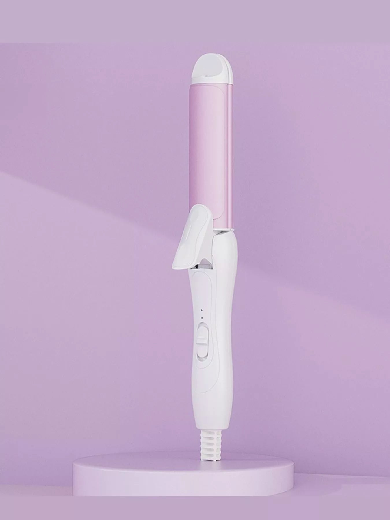 2-in-1 Rotating Hair Curling Iron