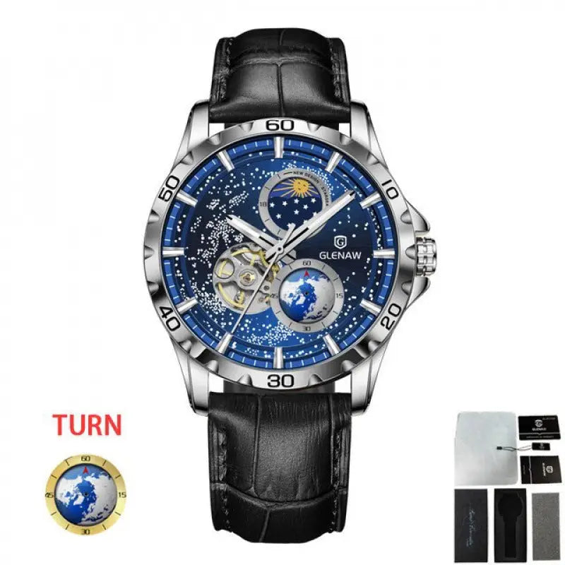 Men's Simple Stainless Steel Quartz Watch Dropshipman