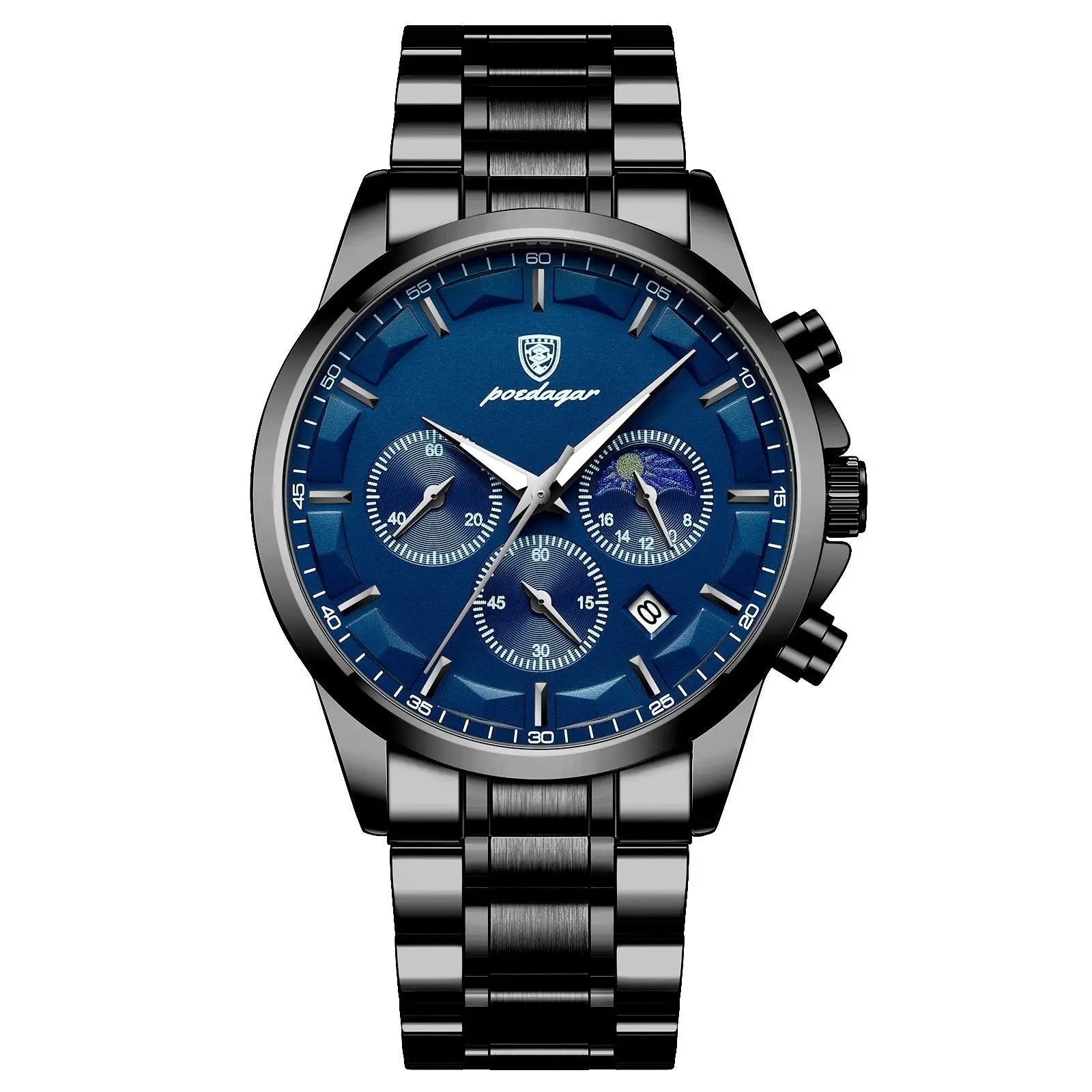 Men's Waterproof Multifunctional Sports Quartz Watch Dropshipman