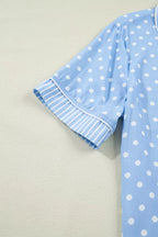 Women's Pajama Set – Dotted Print