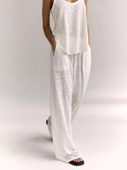 Women's Lounge Set – Wide Strap Tank & Pants