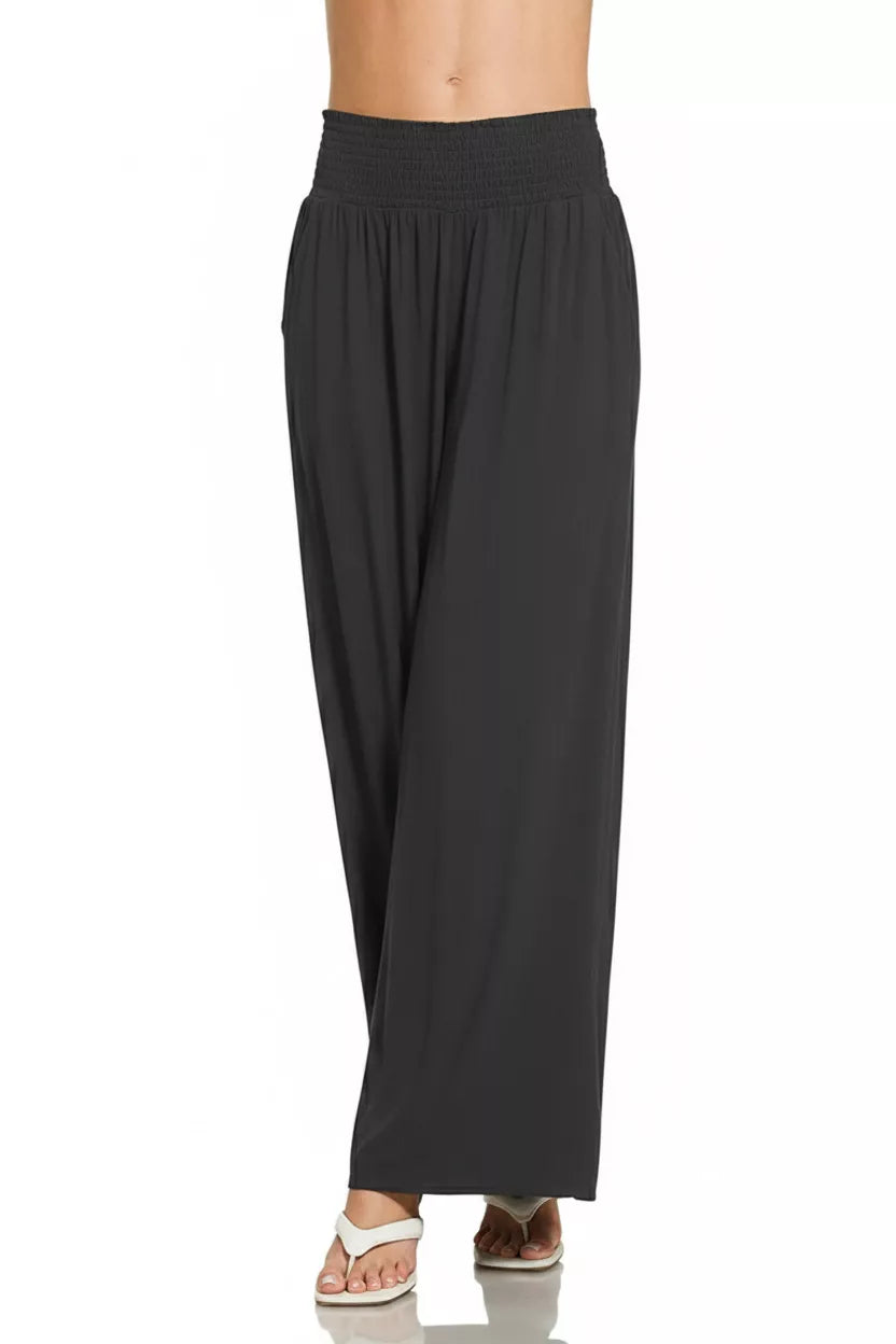 Women's Lounge Pants – Smocked Waistband