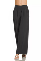 Women's Lounge Pants – Smocked Waistband