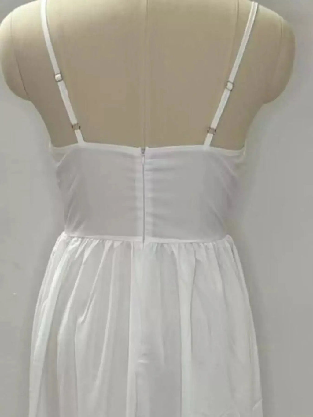 Adjustable Strap Scoop Neck Midi Dress Trendsi