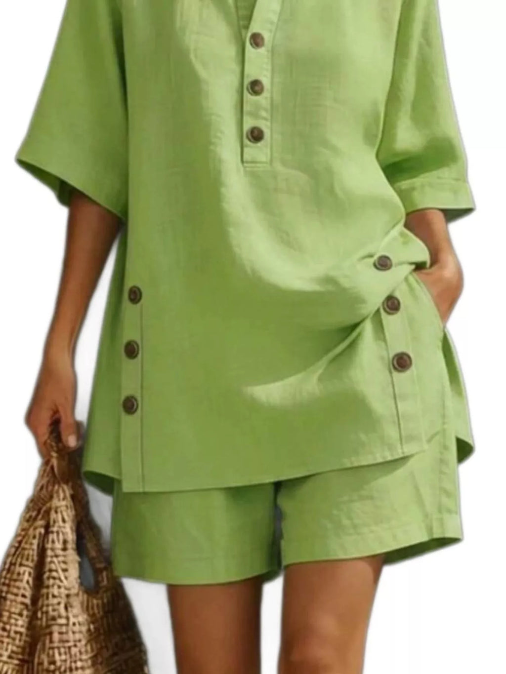 Women's Shorts – Linen Casual Set