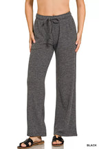 Women's Lounge Pants – Ribbed Drawstring
