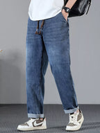 Men's Plus Size Wide Leg Jeans