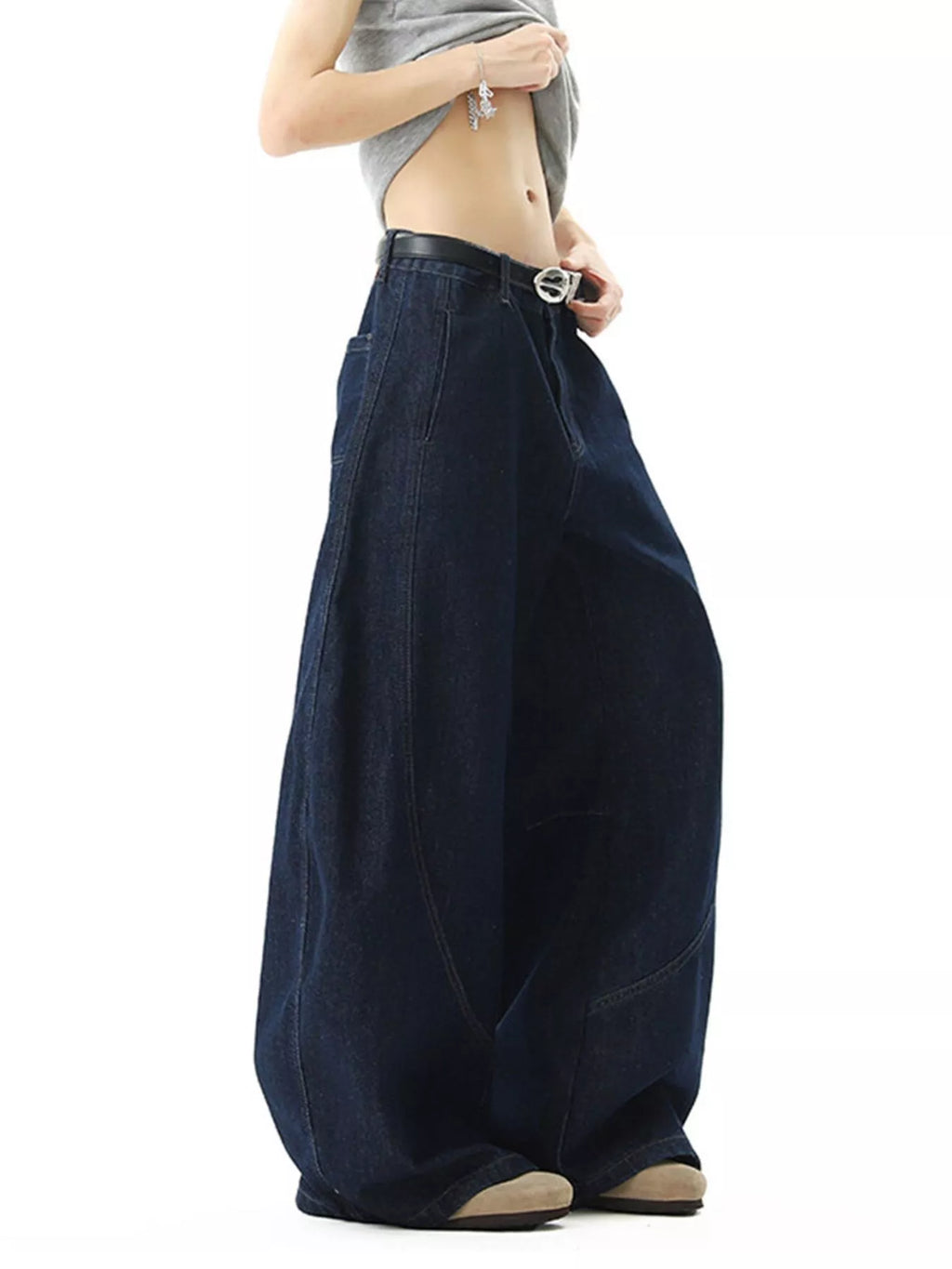 Men's Pants Wide Leg Plus Size