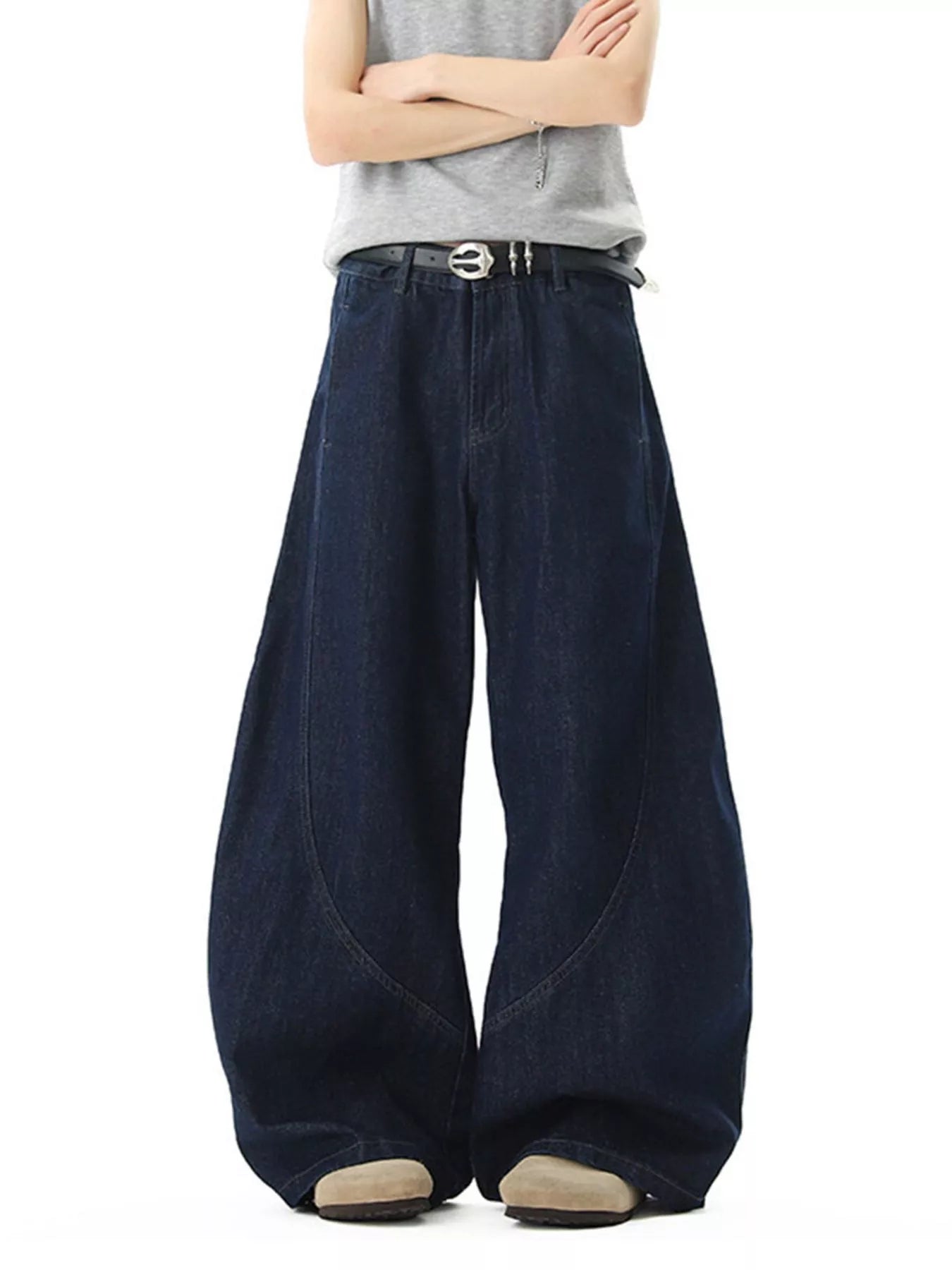 Men's Pants Wide Leg Plus Size