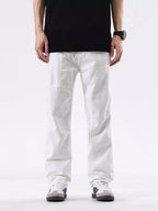 Men's Relaxed Fit Jeans in White