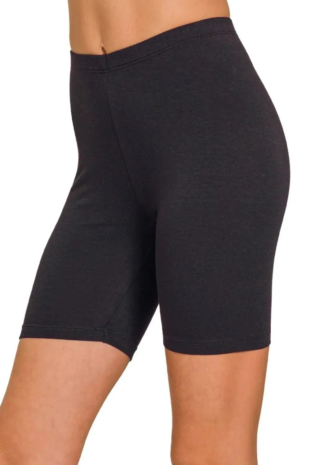 Zenana Premium Biker Shorts High Waist Activewear for Women — Parfymia