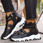 Women's Cutout Platform Sneakers