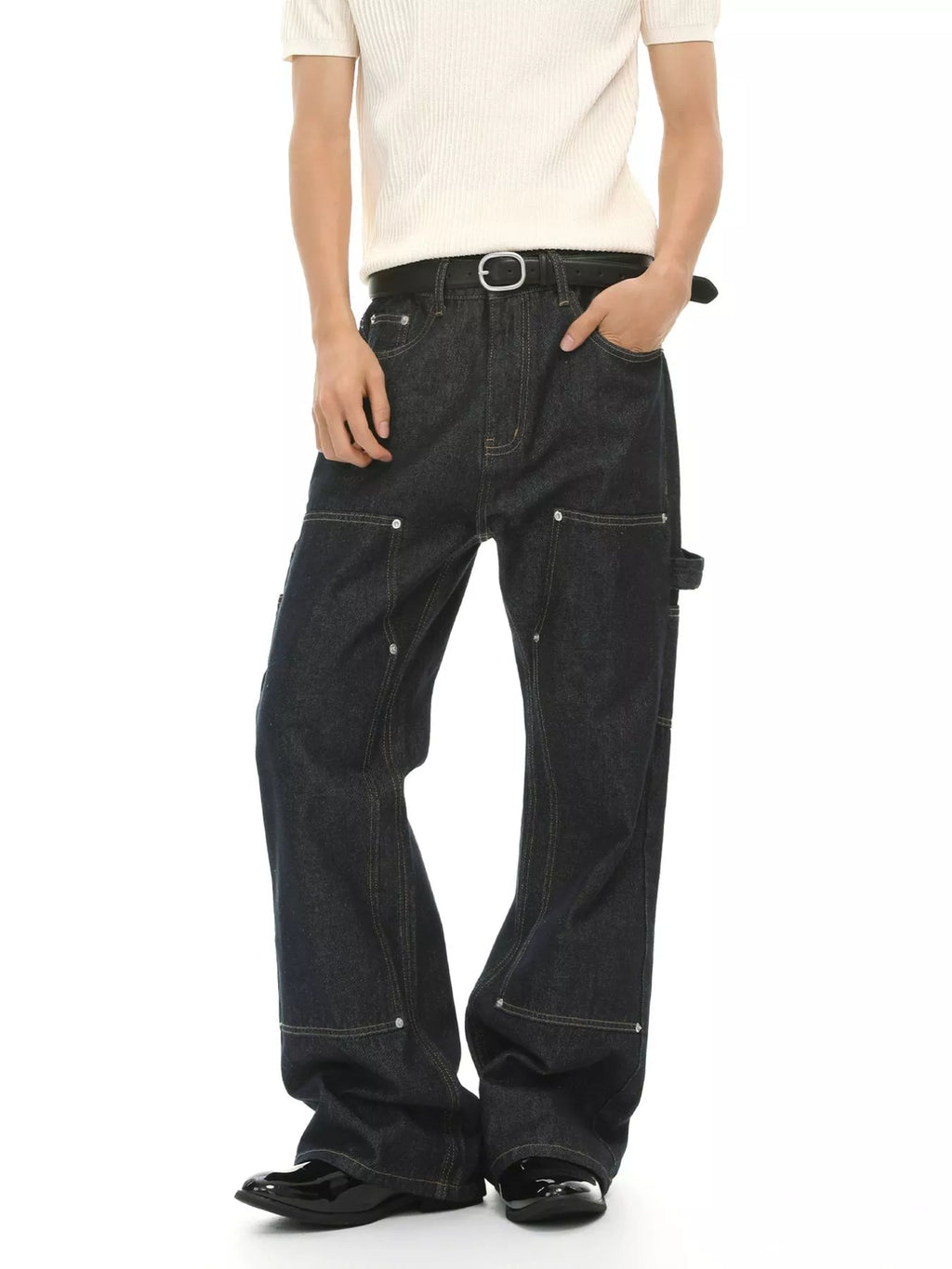 Men's Loose Fit Jeans in Blue