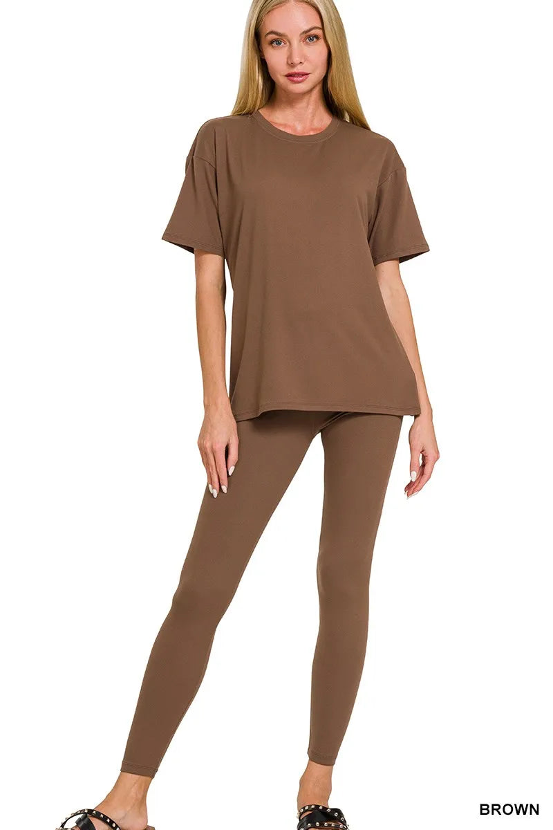 Women's Loungewear Set – Brushed Microfiber