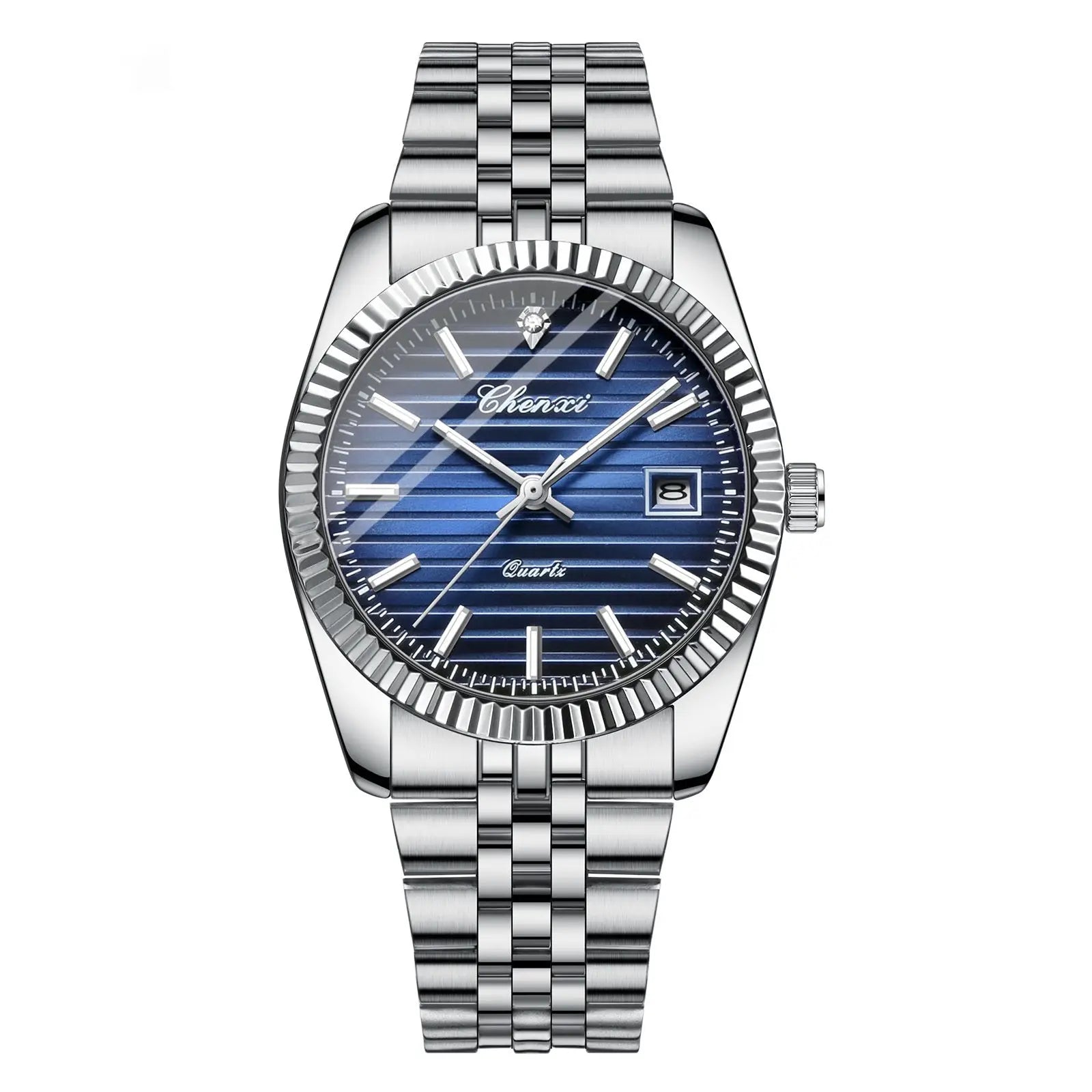 Business Calendar Luminous Waterproof Quartz Watch Dropshipman