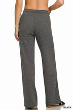 Women's Lounge Pants – Ribbed Drawstring