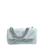 Ruched Flap Crossbody Bag
