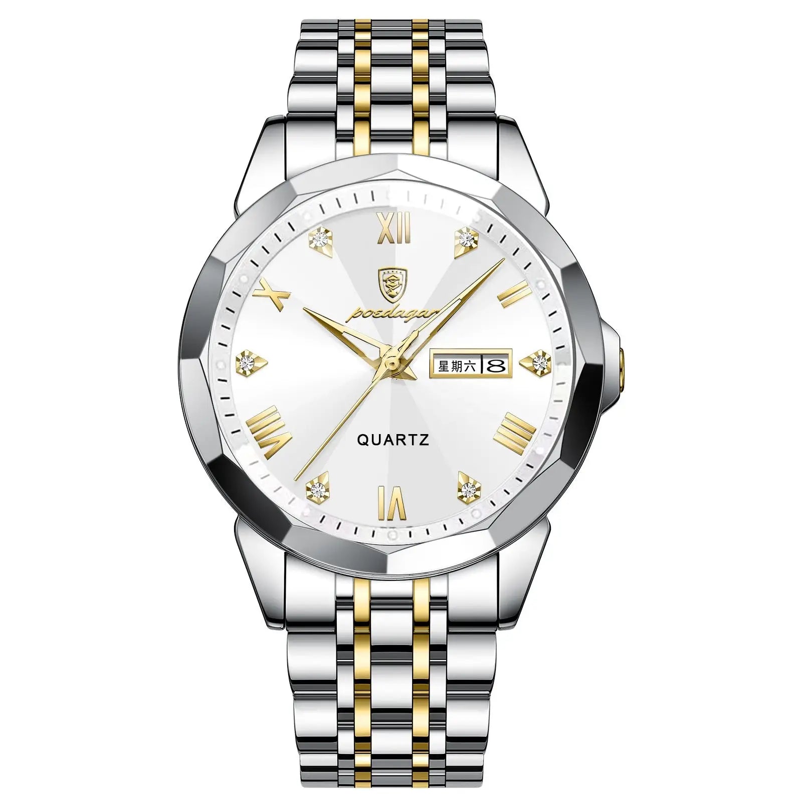 Men's Business Watch – Double Calendar High-Grade Quartz Dropshipman