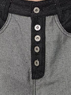 Men's Jeans Wide Leg Button Fly Plus Size