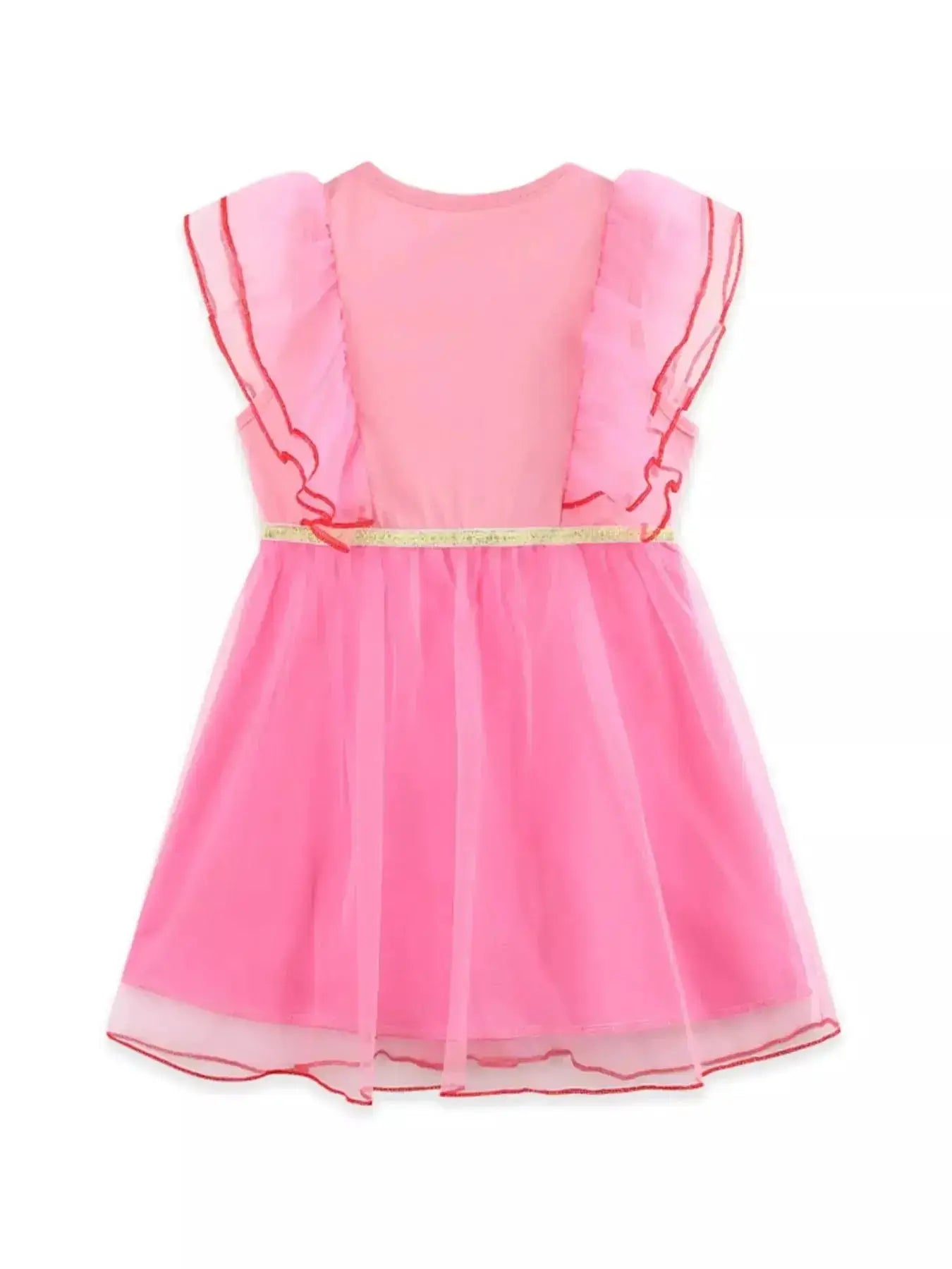 Children's Tulle Dress with Strawberry Embroidery by Parfymia