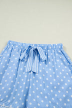 Women's Pajama Set – Dotted Print