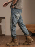 Men's Vintage Wash Relaxed Fit Jeans