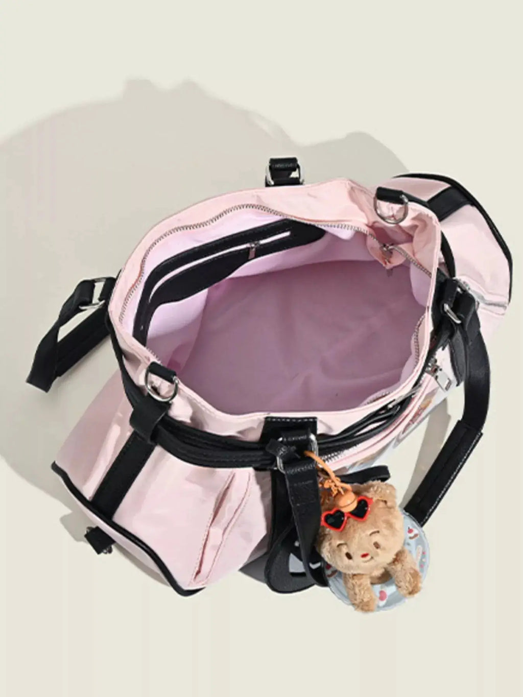 Contrast Lightweight Shoulder Bag by Trendsi