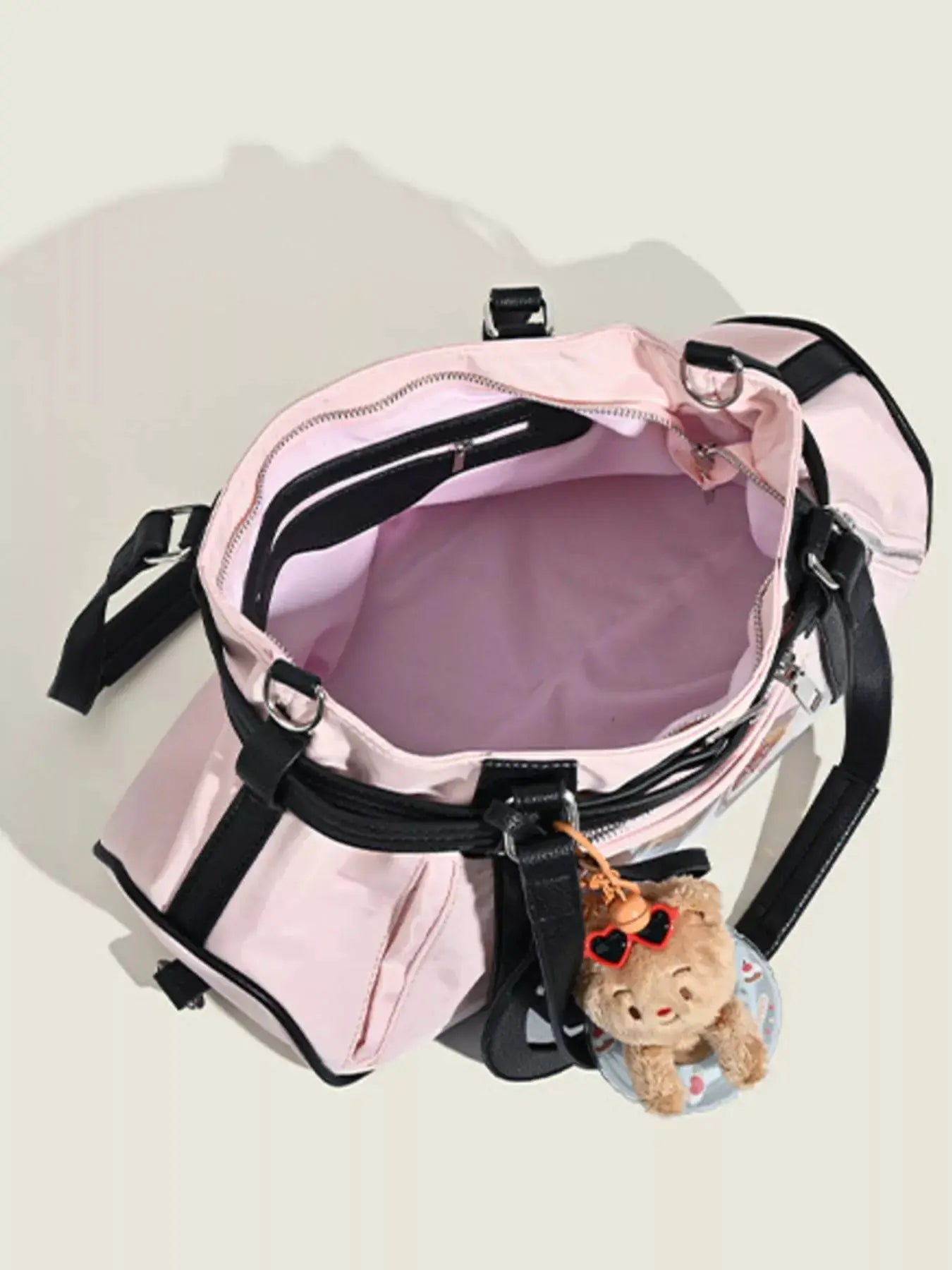 Contrast Lightweight Shoulder Bag by Trendsi