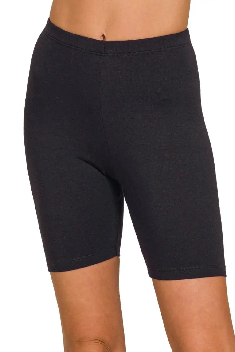 Zenana Premium Biker Shorts High Waist Activewear for Women — Parfymia