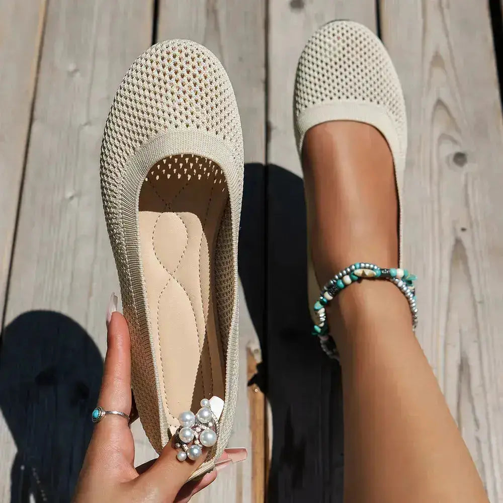 Breathable Mesh Slip-Ons for Women by Parfymia