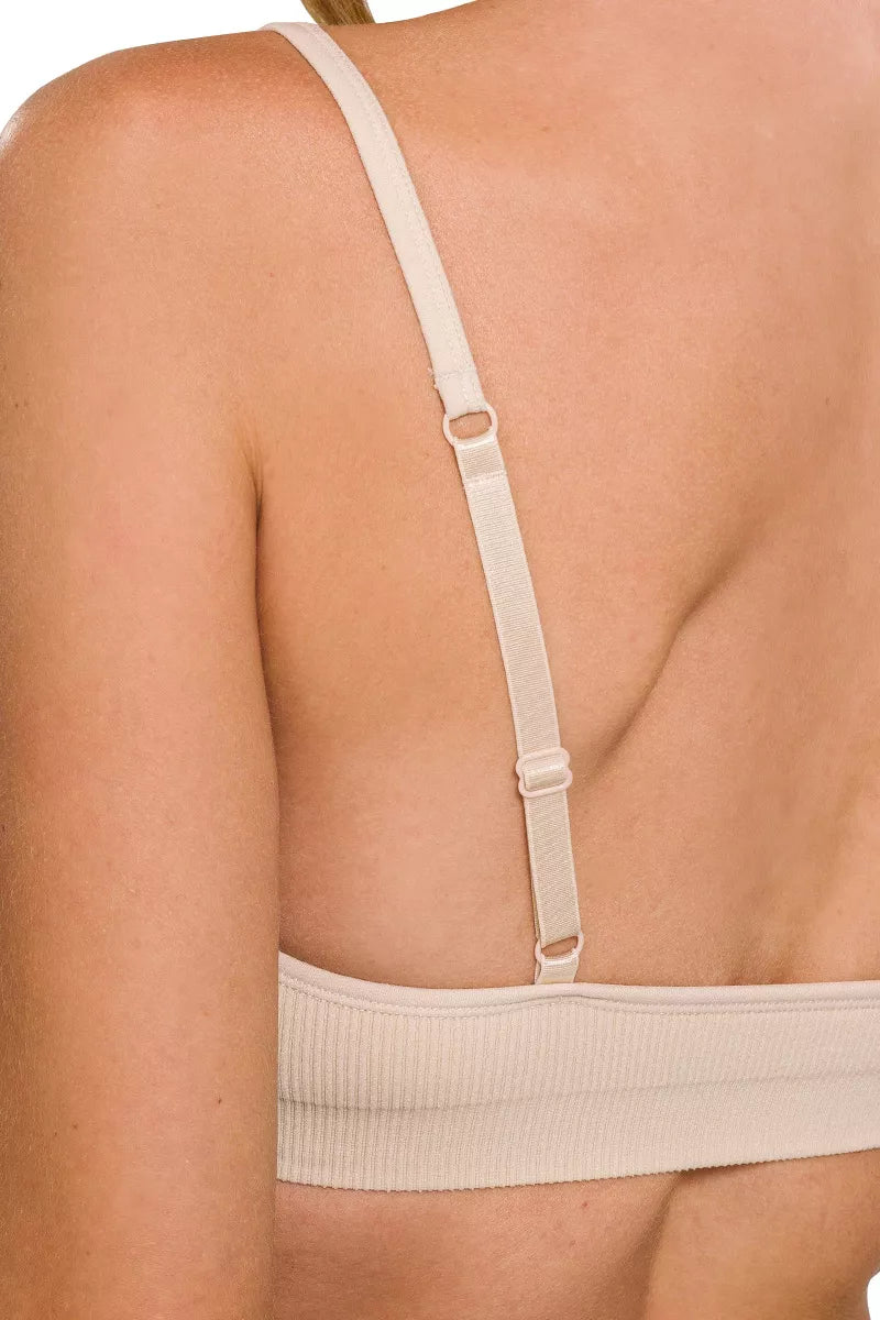 Women's Seamless Bra with Removable Pads