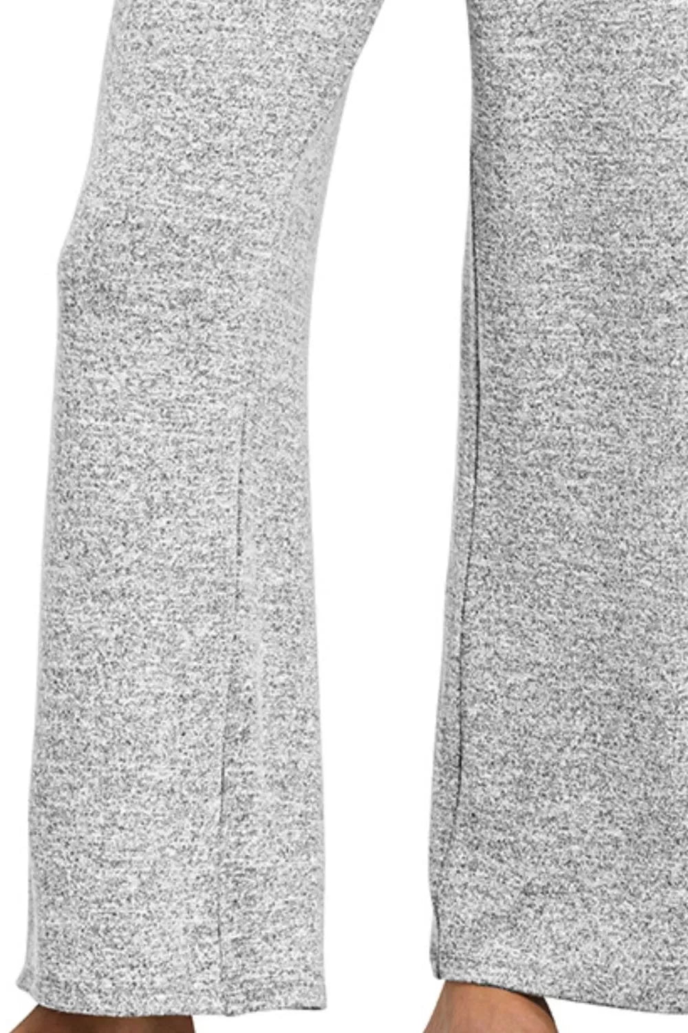 Women's Lounge Pants – Soft Melange Hacci Knit