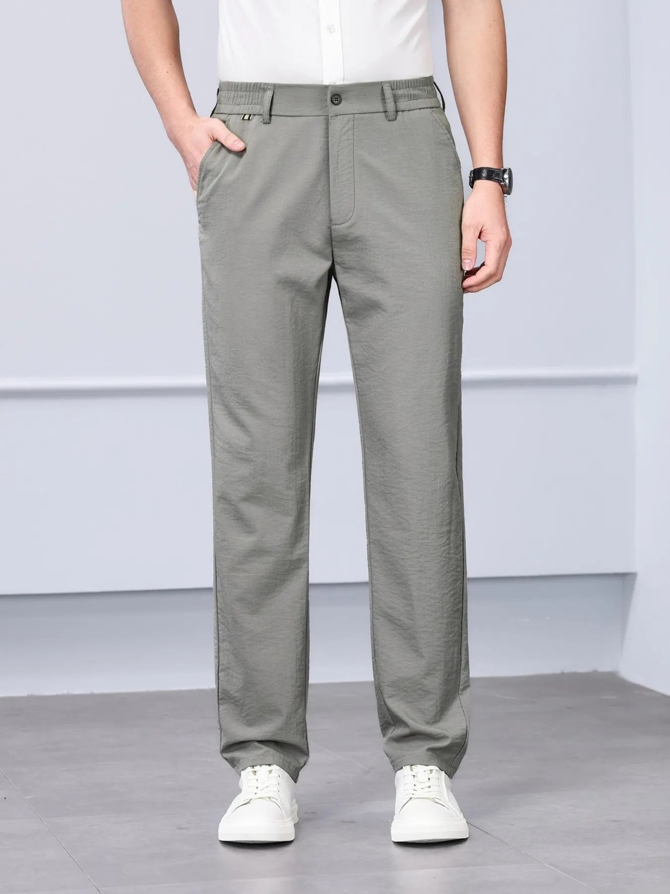 Men's Dress Pants Classic Fit Plus Size