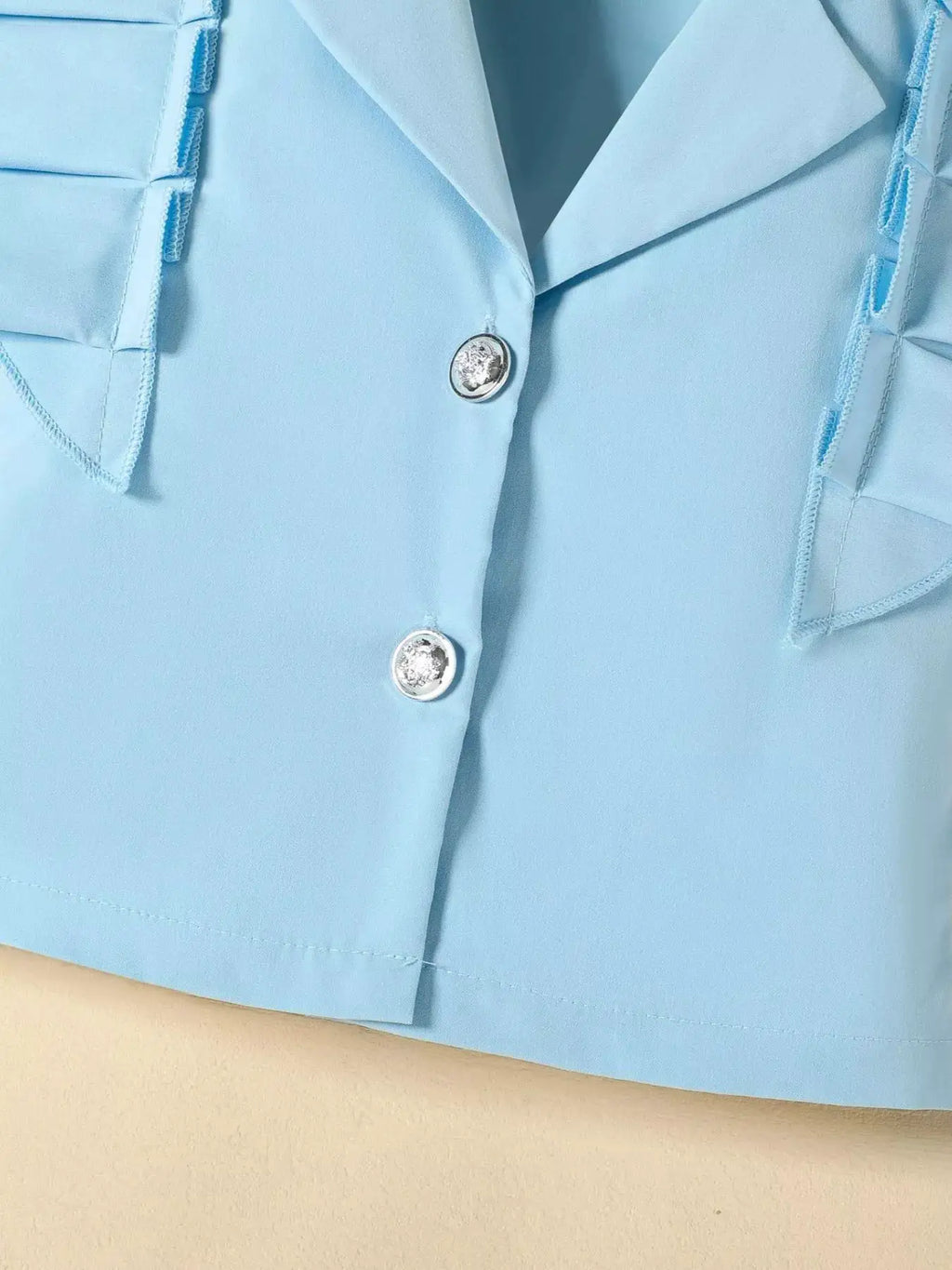 Girls Cami Top And Button Detail Pleated Skirt Set — Parfymia
