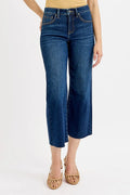 Women's Jeans – High Rise Crop Wide Leg