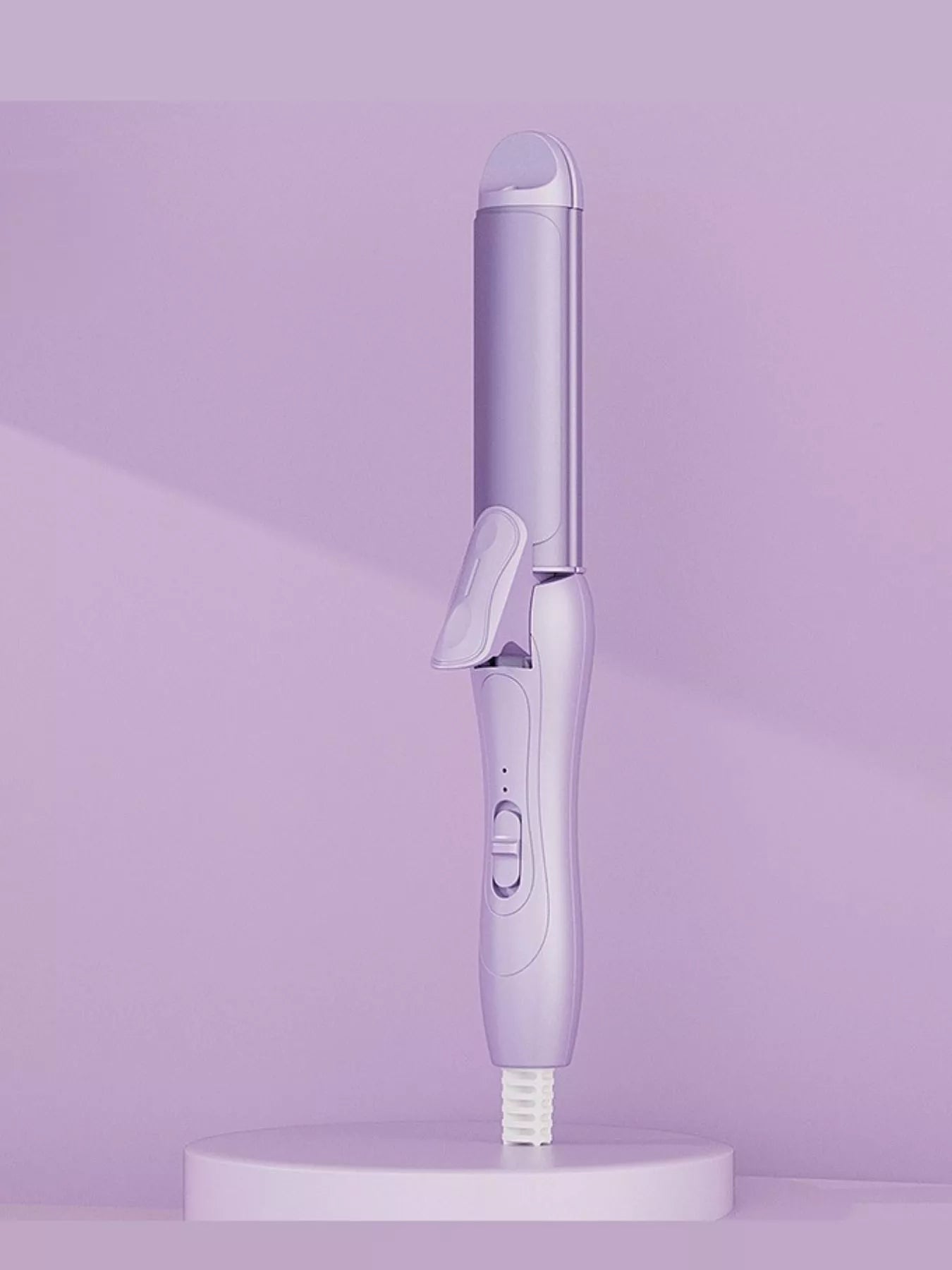 2-in-1 Rotating Hair Curling Iron
