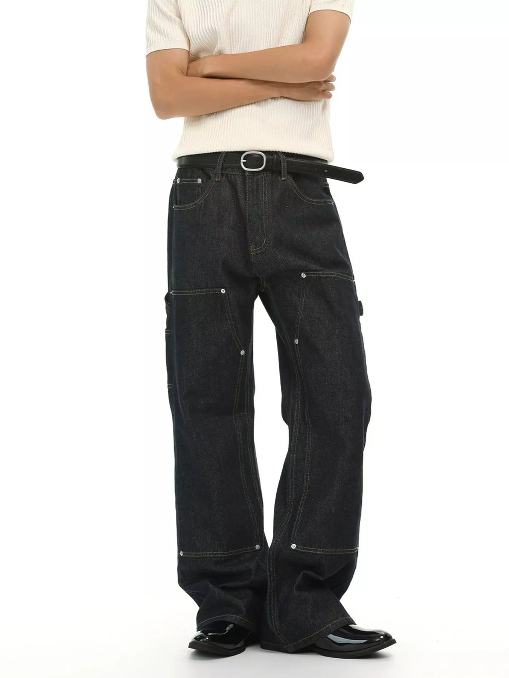 Men's Loose Fit Jeans in Blue
