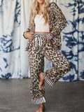 Women's Pants – Leopard Print Viscose Set