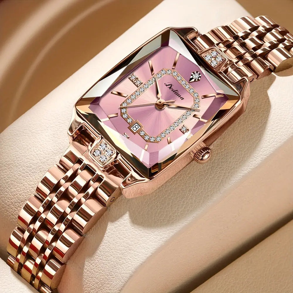 Women's Waterproof Fashion Watch – Slim 7mm, 8 Colors Dropshipman