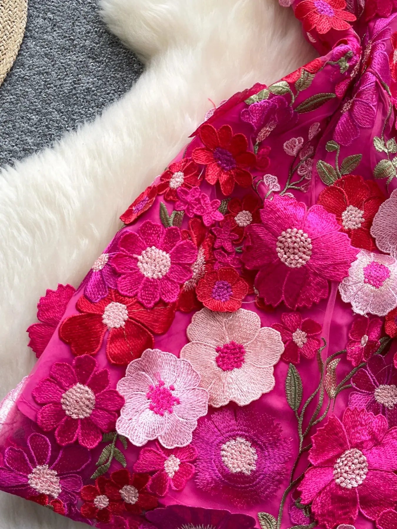 Floral Tie Waist Mini Dress Trendsi
