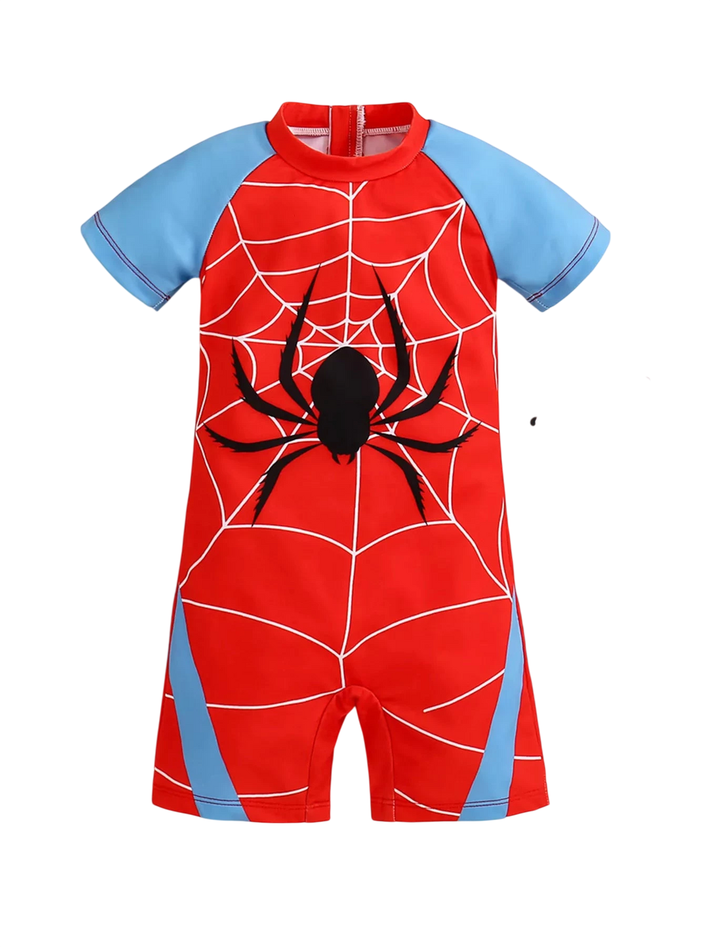 Children's Spider-Man Short Sleeve One-Piece Swimsuit