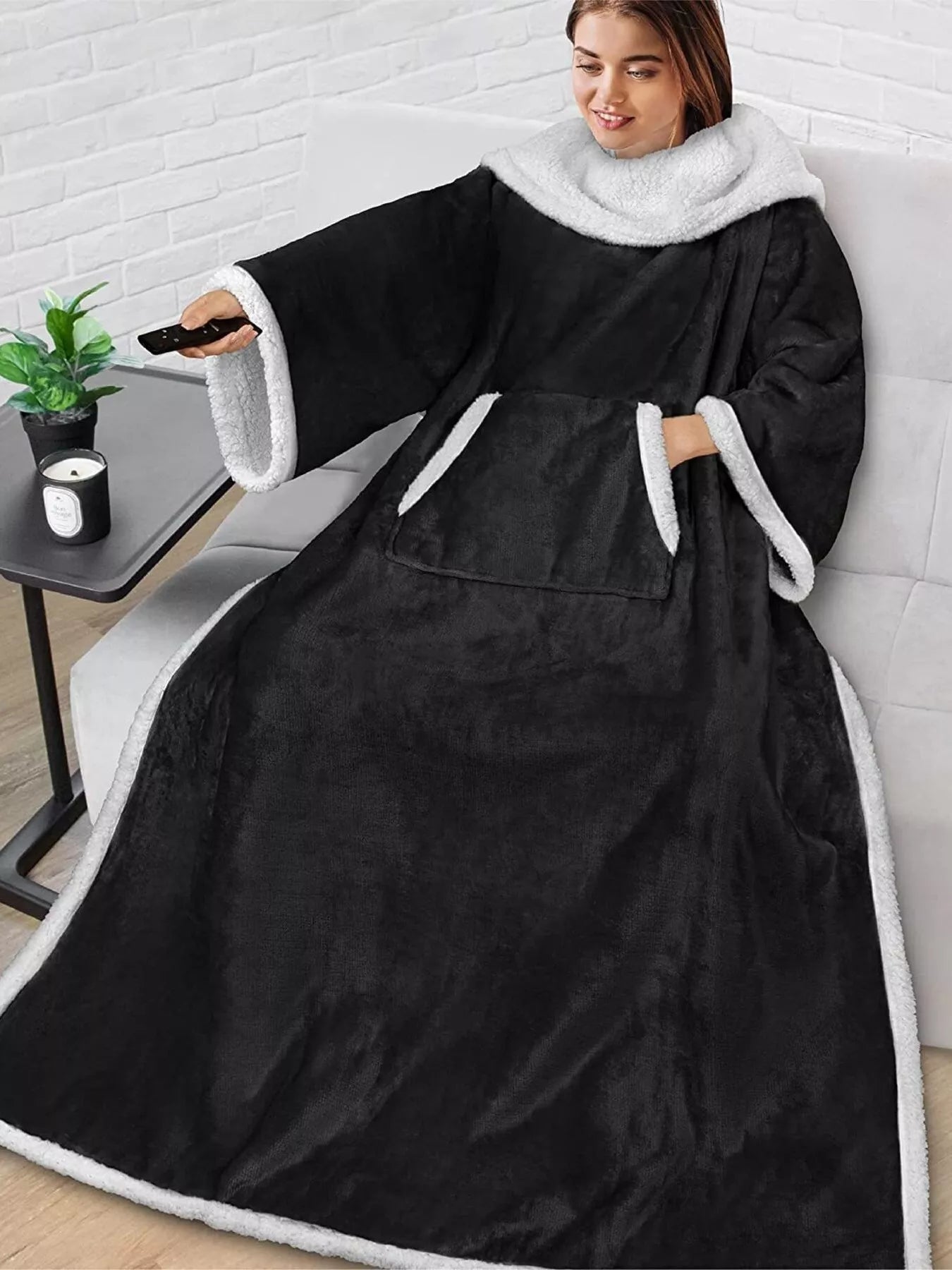 Women's Oversized Wearable Blanket Hoodie