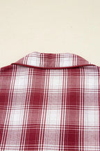 Women's Loungewear Set Plaid Long Sleeve