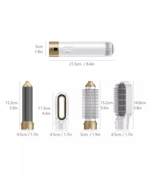 5-in-1 Interchangeable Hot Air Brush