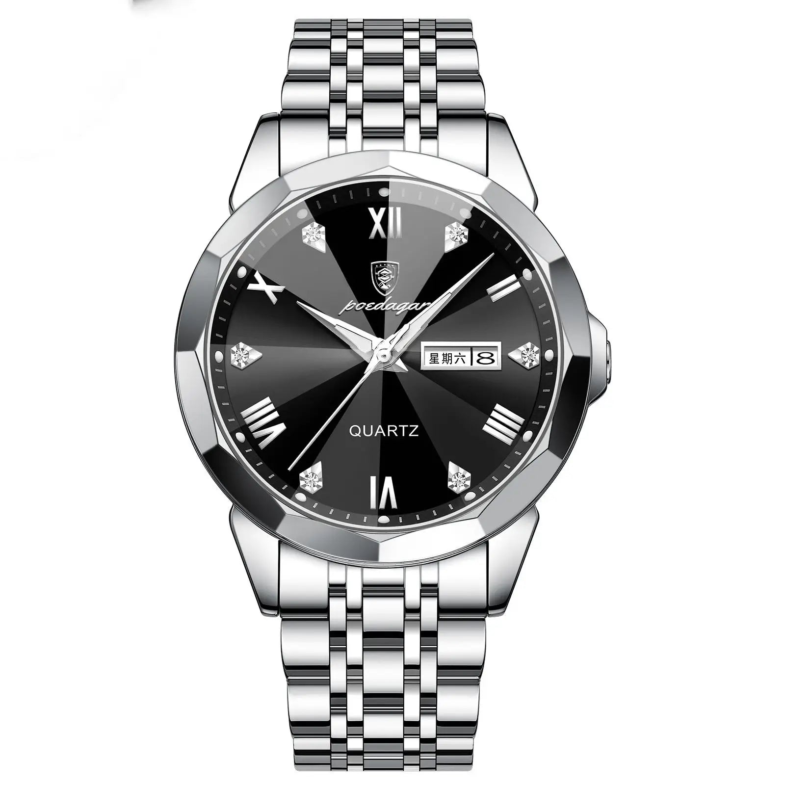 Men's Business Watch – Double Calendar High-Grade Quartz Dropshipman