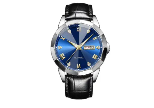 Men's Business Watch – Double Calendar High-Grade Quartz Dropshipman
