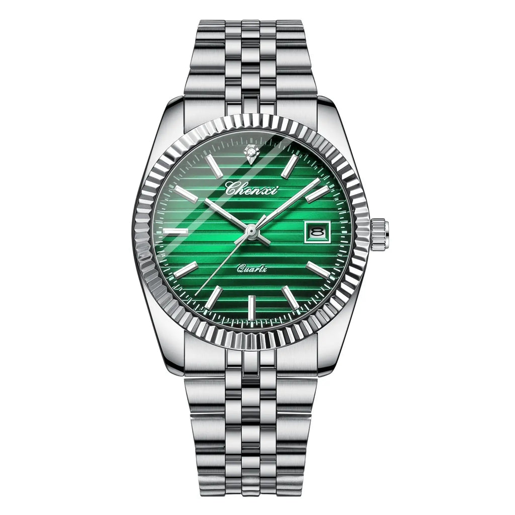 Business Calendar Luminous Waterproof Quartz Watch Dropshipman