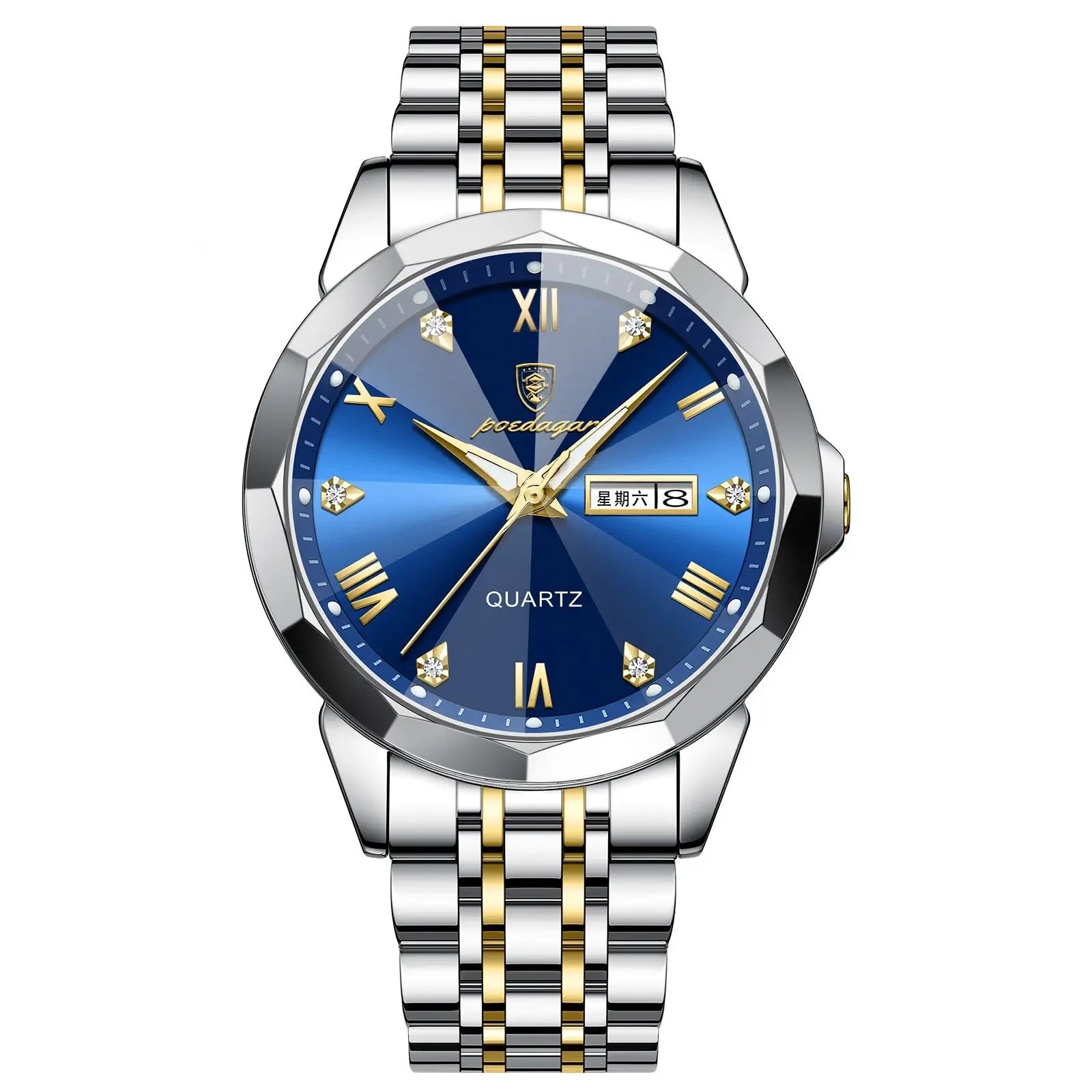 Men's Business Watch – Double Calendar High-Grade Quartz Dropshipman