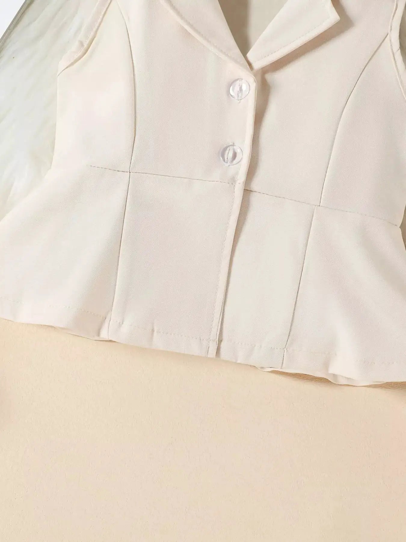 Pink Sleeveless Blazer and Flare Pants Two Piece Set for Women — Parfymia